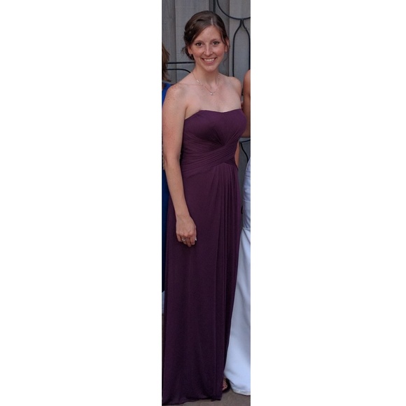 David's Bridal Dresses & Skirts - Bridesmaid Dress David's Bridal F15757 Plum